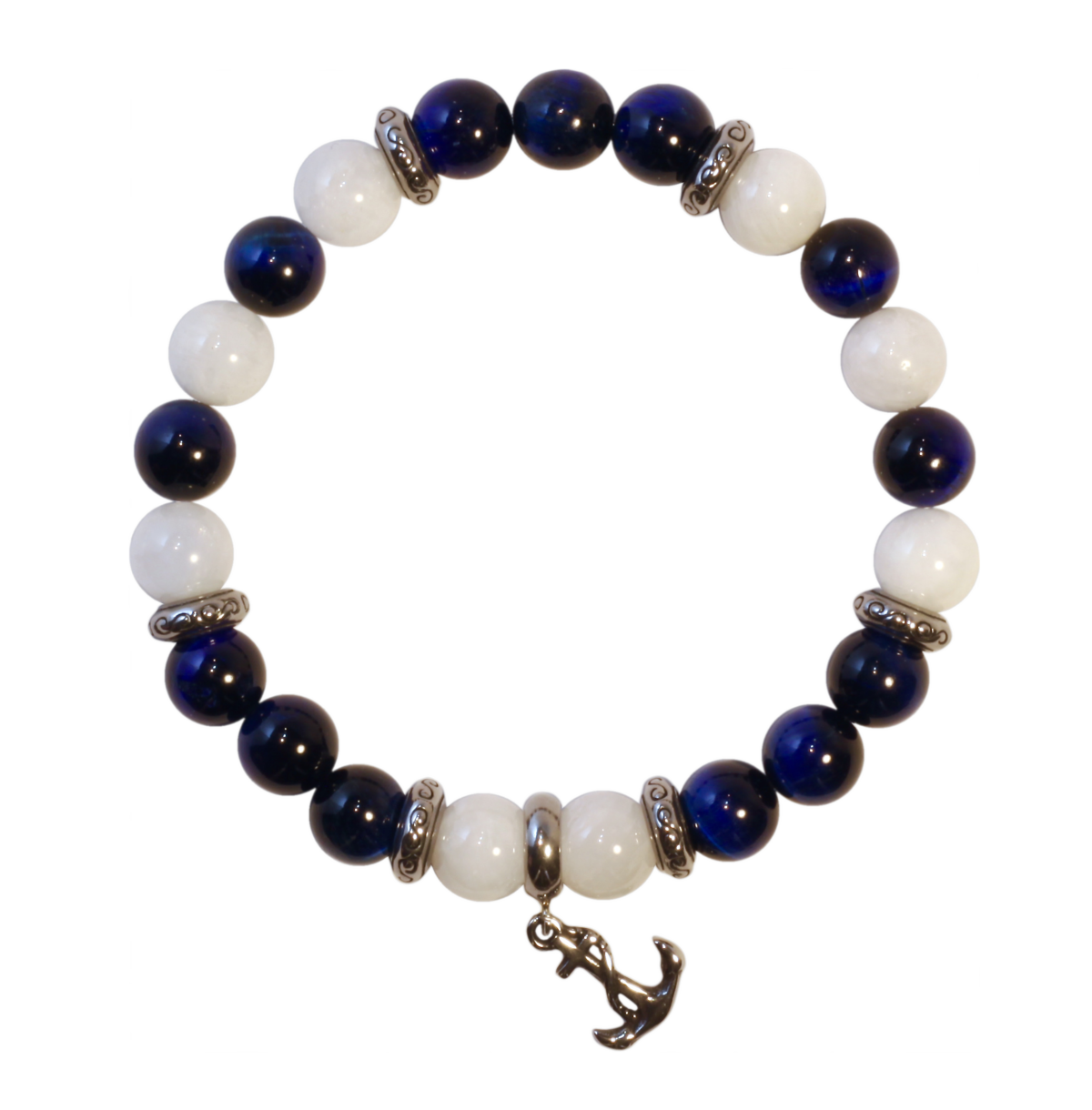 Bracelet Gamme Inspiration, Ligne Acier en perles de 8 mm.