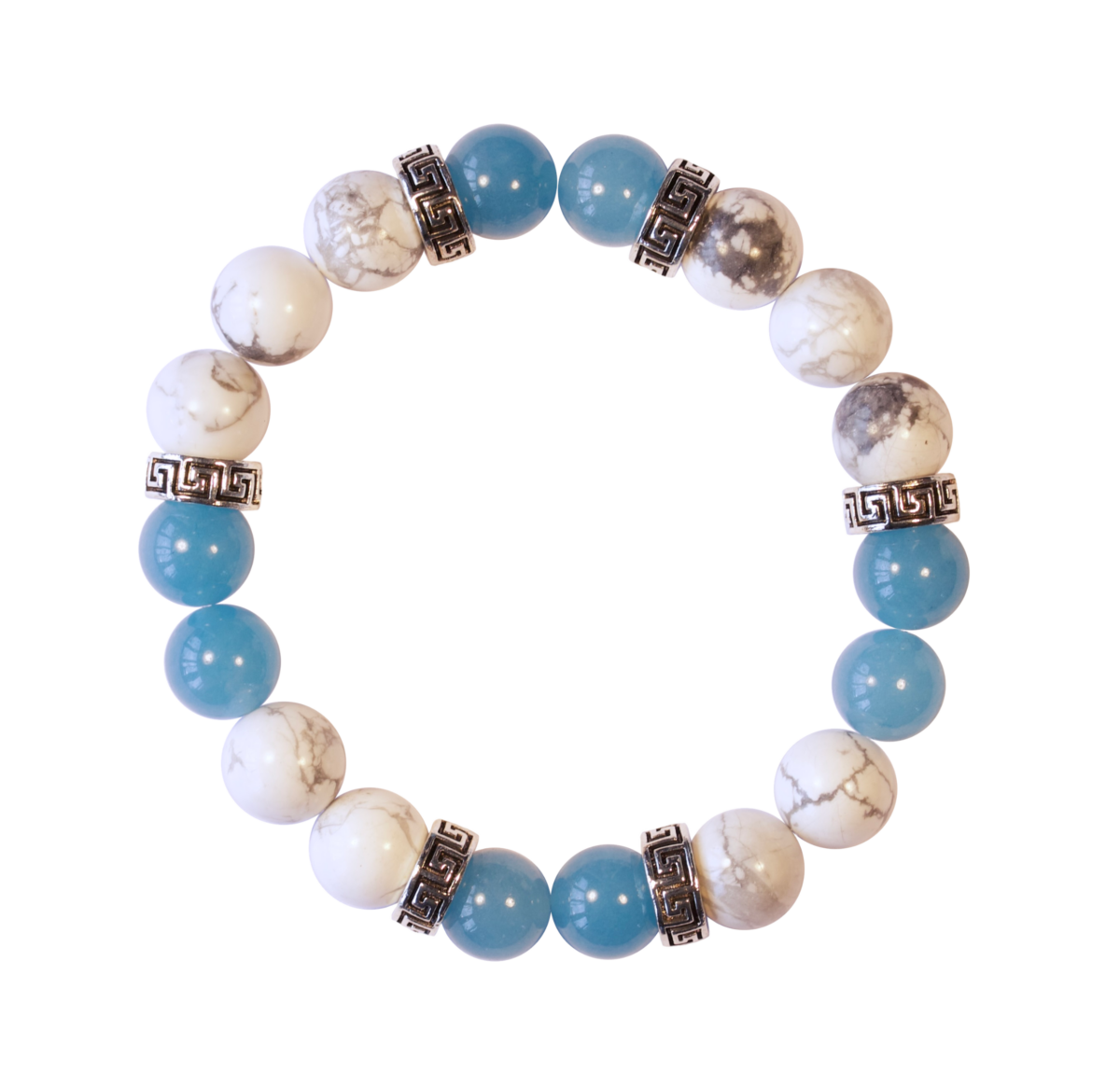 Bracelet Gamme Élégance, Ligne Alliage en perles de 10 mm.