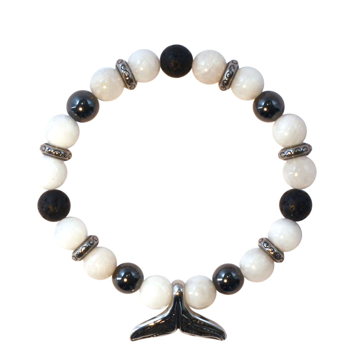 Bracelet Gamme Inspiration, Ligne Acier en perles de 8 mm.